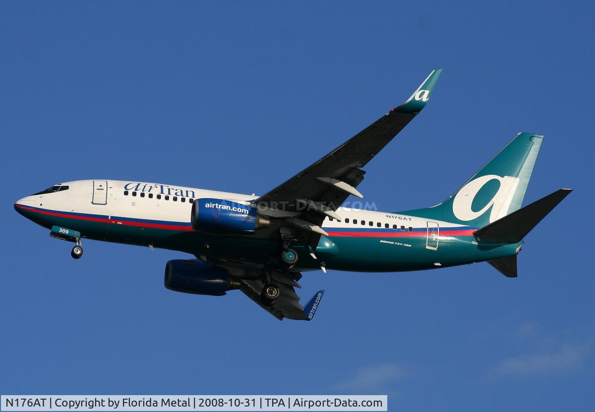 N176AT, 2005 Boeing 737-76N C/N 32654, Air Tran 737-700