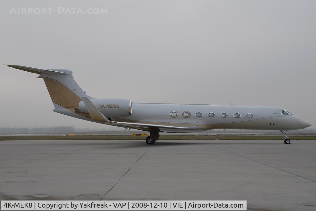 4K-MEK8, 2008 Gulfstream Aerospace GV-SP (G550) C/N 5204, Silkway Gulfstream 5