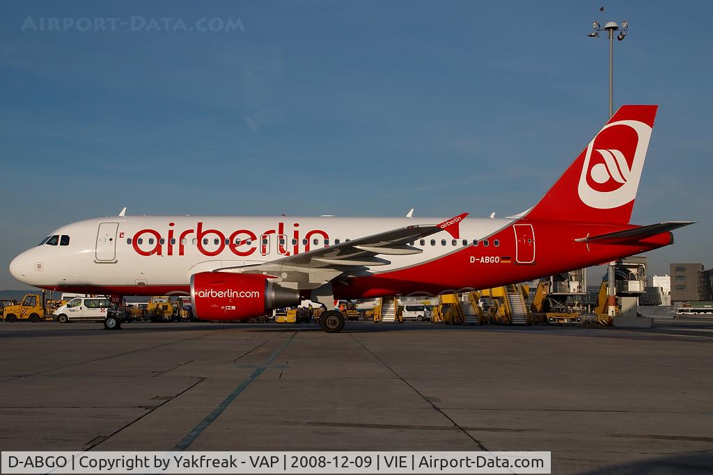 D-ABGO, 2008 Airbus A319-112 C/N 3689, Air Berlin Airbus 319