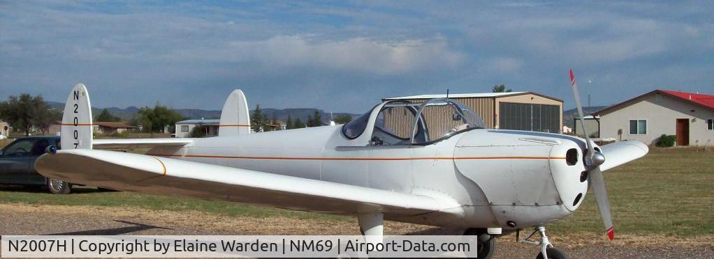 N2007H, 1946 Erco 415C Ercoupe C/N 2630, Ready for departure