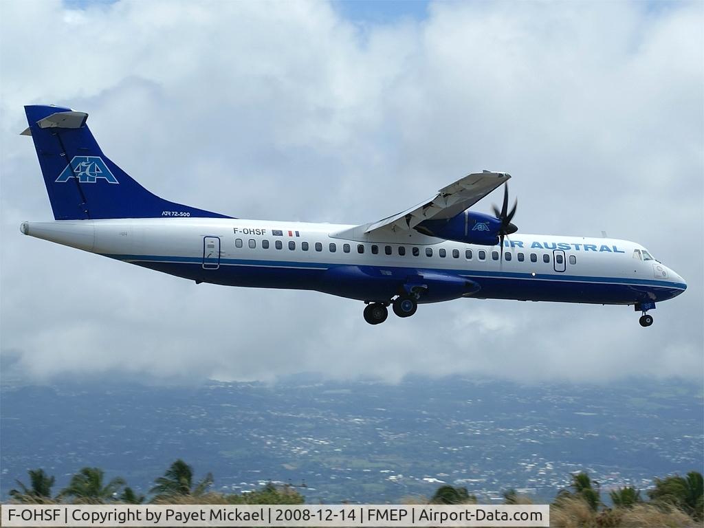 F-OHSF, 2000 ATR 72-212A C/N 650, Final for rwy 15