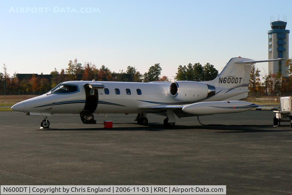 N600DT, 1975 Gates Learjet 35 C/N 35-017, Learjet 35 N600DT at Richmond, VA
