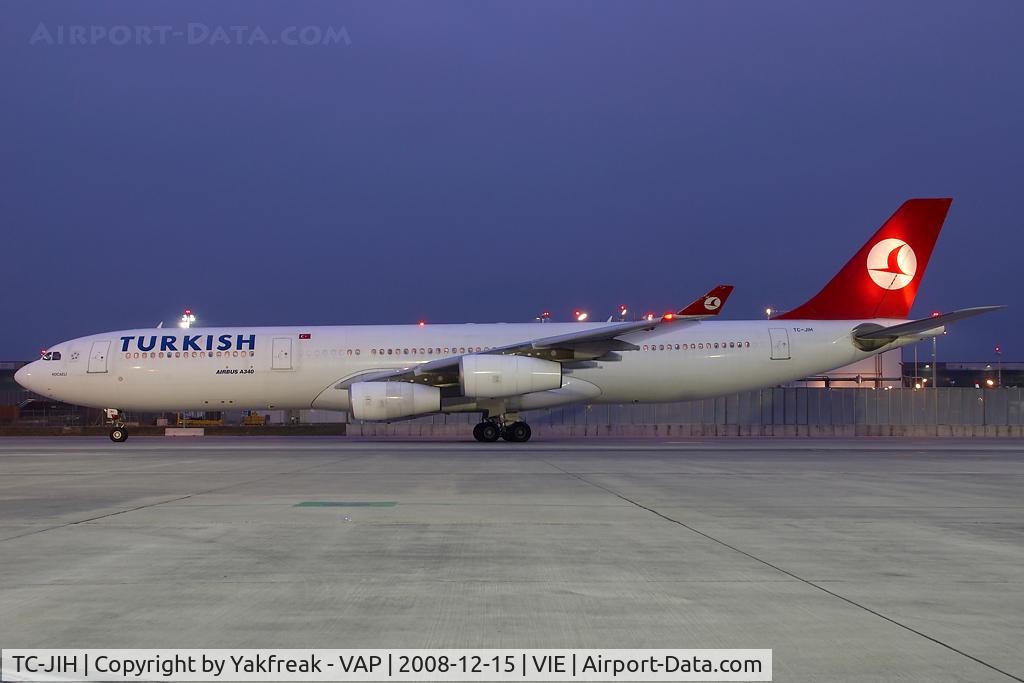 TC-JIH, 1999 Airbus A340-313 C/N 270, Turkish Airlines Airbus 340-300