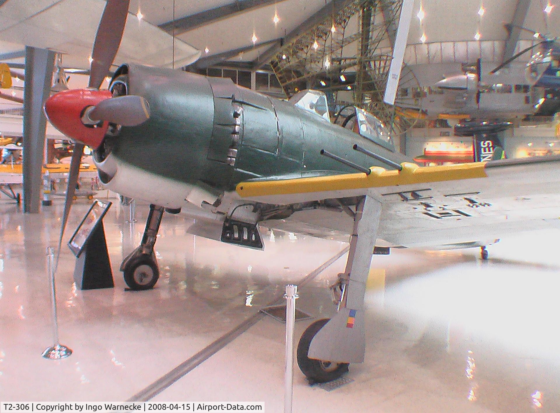 T2-306, 1945 Kawanishi N1K2-J Shiden Kai C/N 5128, Kawanishi N1K-2 Shiden-KAI at the National Museum of Naval Aviation, Pensacola FL