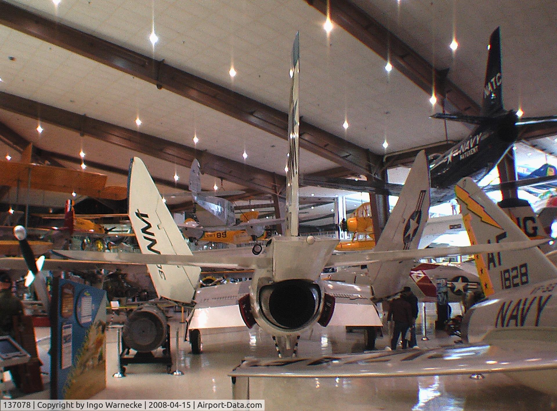 137078, McDonnell MF-3B Demon C/N 259, McDonnell F3H-2M Demon at the National Museum of Naval Aviation, Pensacola FL