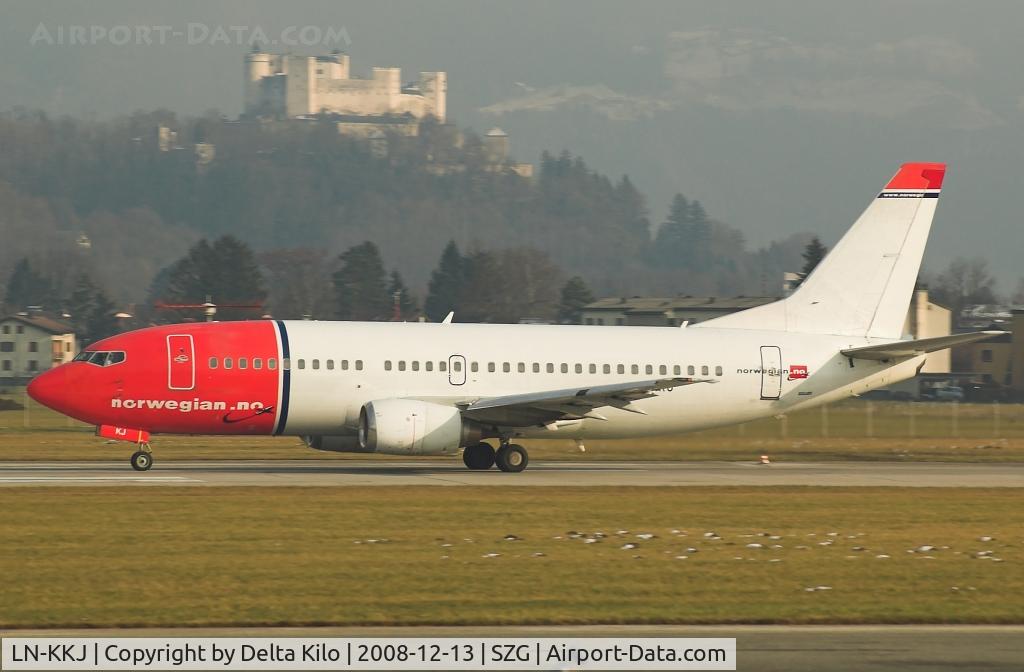 LN-KKJ, 1997 Boeing 737-36N C/N 28564, NORWEGIAN  B-737-36N