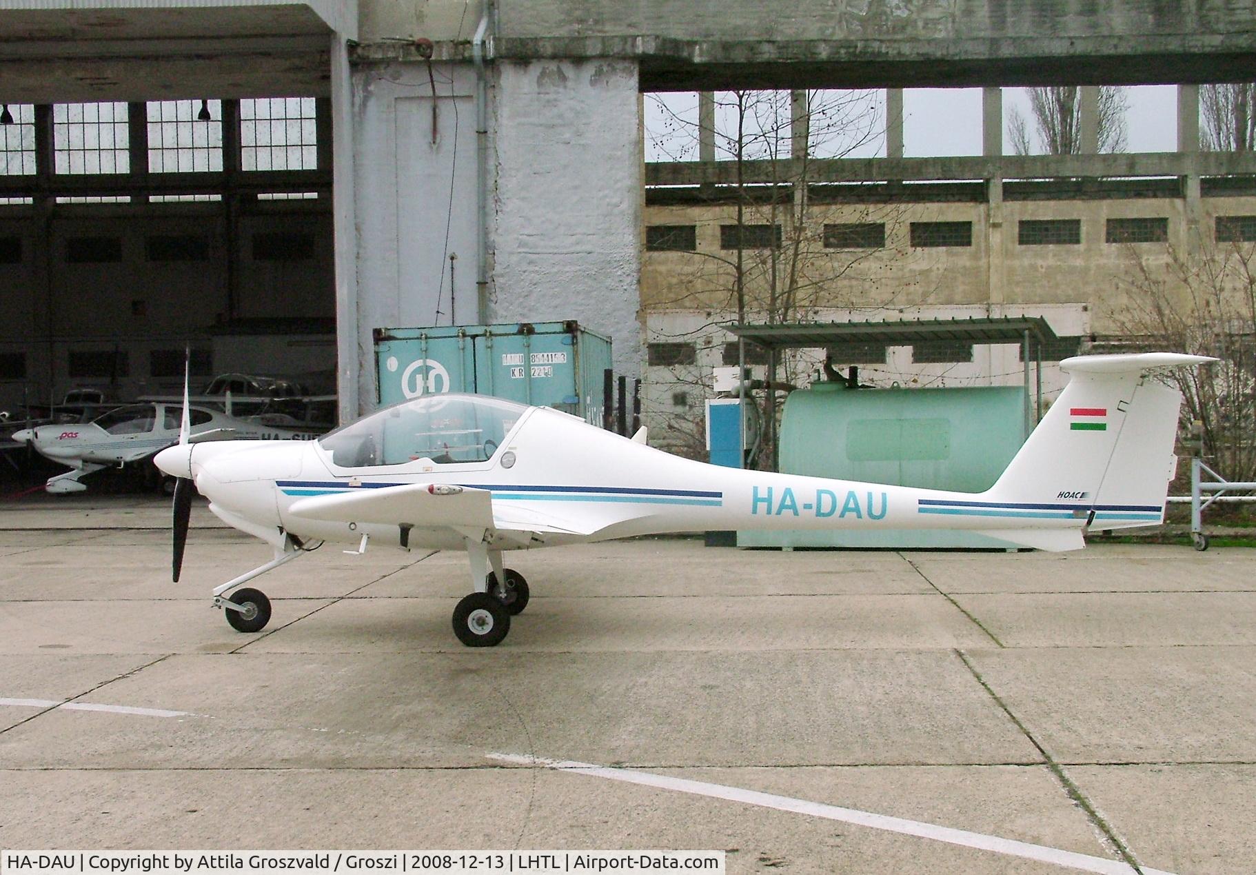 HA-DAU, 1996 HOAC DV-20 Katana C/N 20142, Tököl airport,  LHTL Hungary