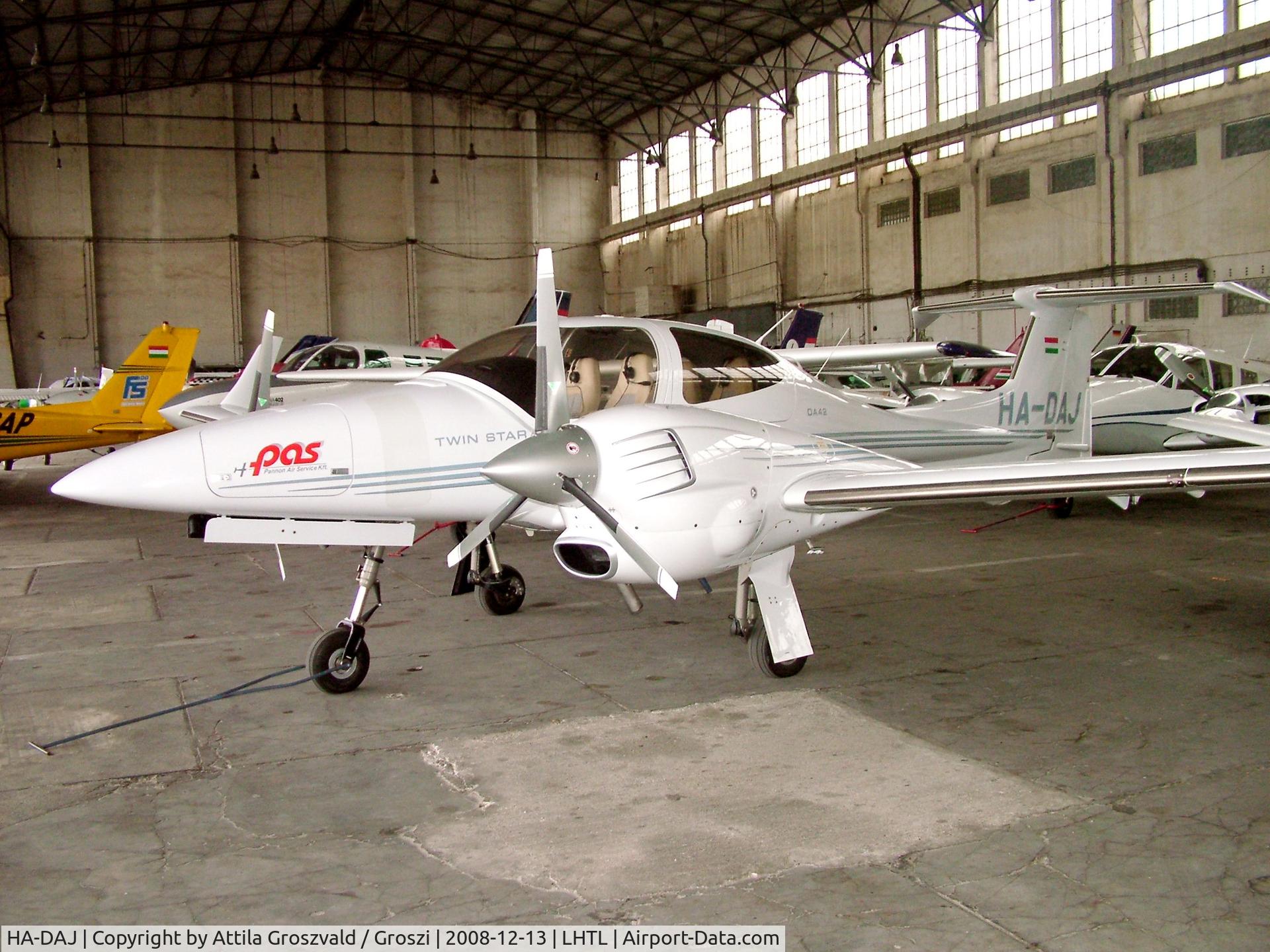 HA-DAJ, 2006 Diamond DA-42 Twin Star C/N 42.139, Tököl airport,  LHTL Hungary