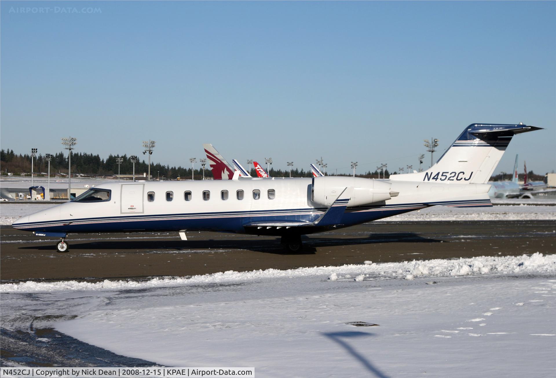 N452CJ, 2000 Learjet Inc 45 C/N 090, KPAE