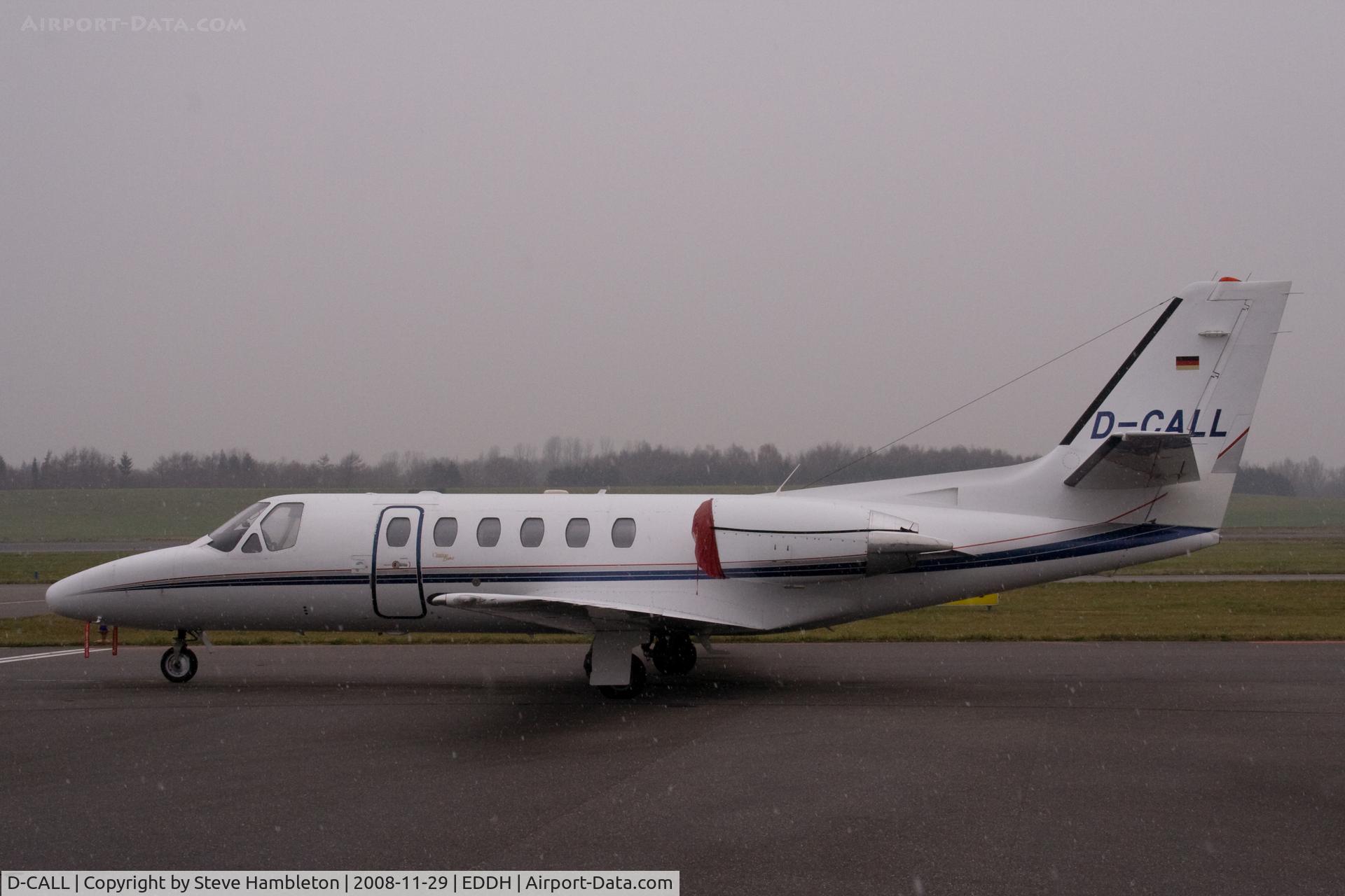 D-CALL, 1998 Cessna 550 Citation Bravo C/N 550-0834, On a cold November day at Hamburg