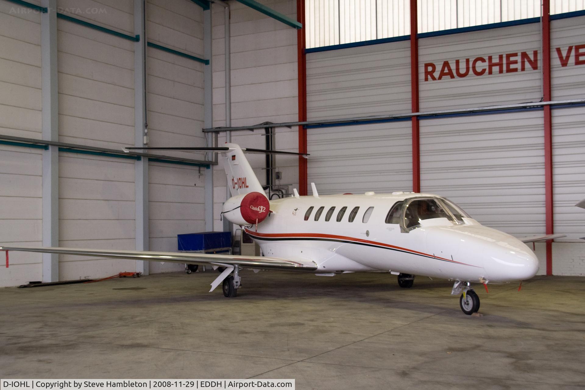 D-IOHL, 2005 Cessna 525A CitationJet CJ2 C/N 525A-0233, At Hamburg, Germany