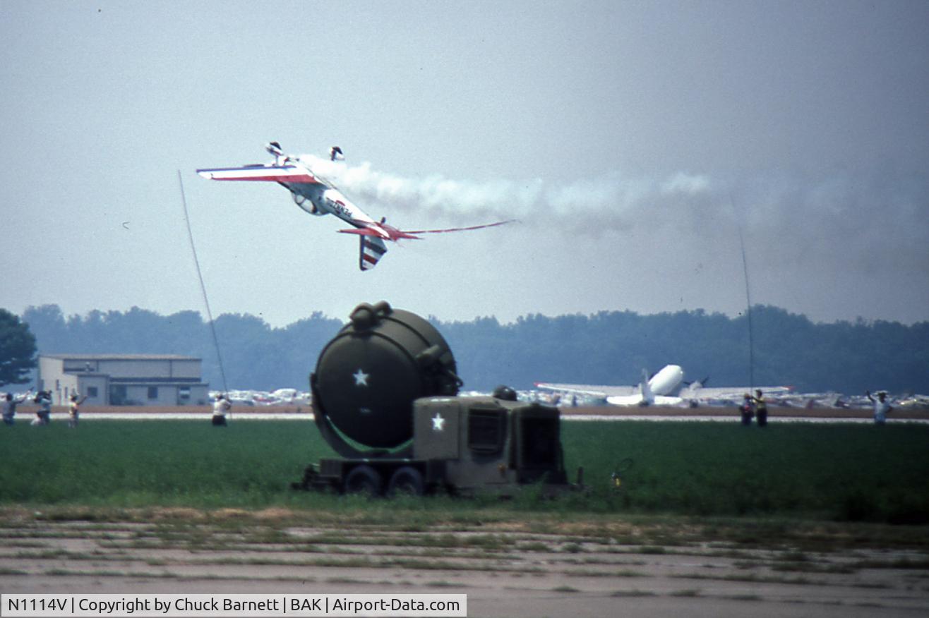 N1114V, 1950 De Havilland Canada DHC-1 Super Chipmunk C/N 116-154, Art Scholl at the 