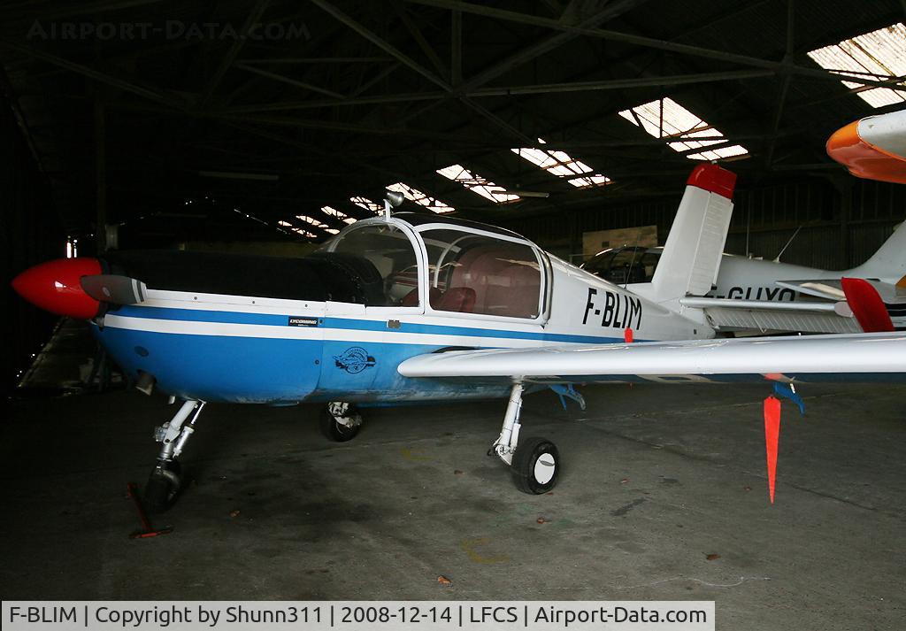 F-BLIM, Socata Rallye 180T Galerien C/N 3308, Parked inside Airclub's hangar...
