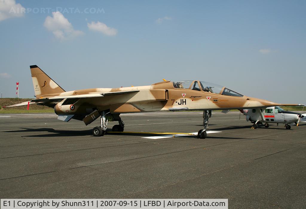 E1, Sepecat Jaguar E C/N E1, Jaguar E preserved at CAEA Museum...
