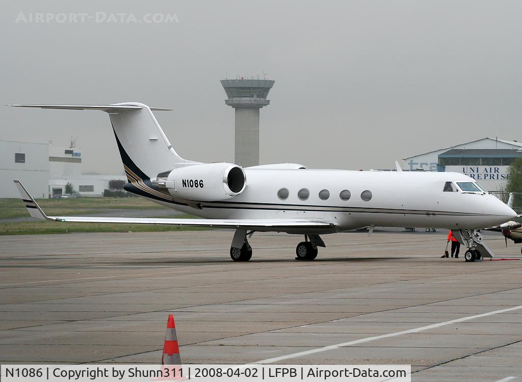 N1086, 1988 Gulfstream Aerospace G-IV C/N 1086, Parked at the General Aviation area...