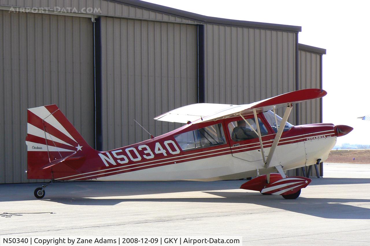 N50340, 1978 Bellanca 7GCBC C/N 1074-79, At Arlington Municipal - Citabria