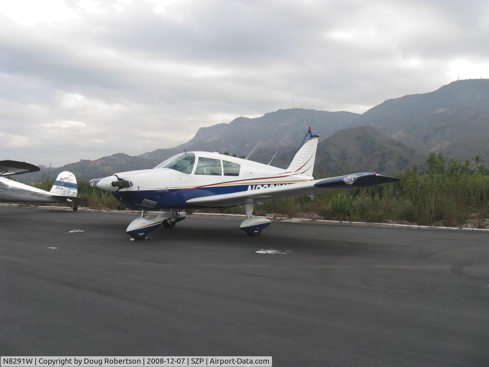 N8291W, 1965 Piper PA-28-180 C/N 28-2454, 1965 Piper PA-28-180 CHEROKEE, Lycoming O&VO-360 180 Hp