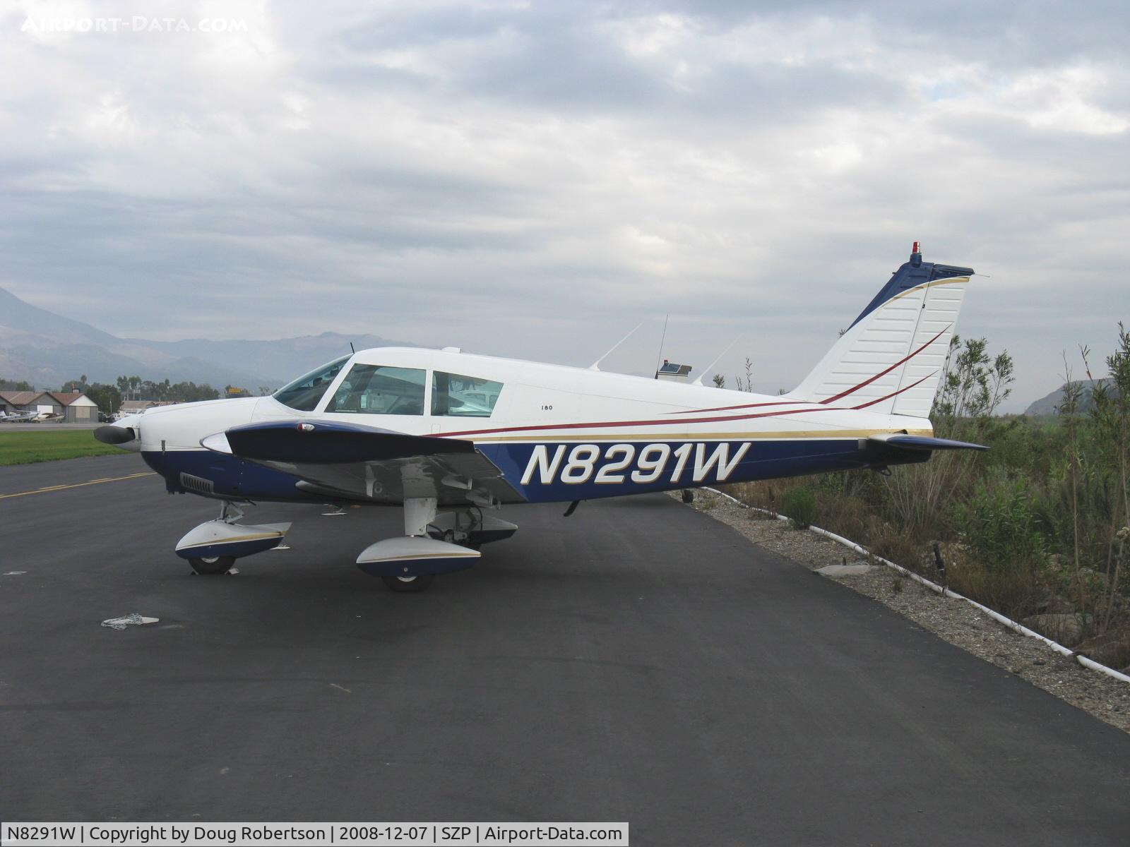 N8291W, 1965 Piper PA-28-180 C/N 28-2454, 1965 Piper PA-28-180 CHEROKEE, Lycoming O&VO-360 180 Hp
