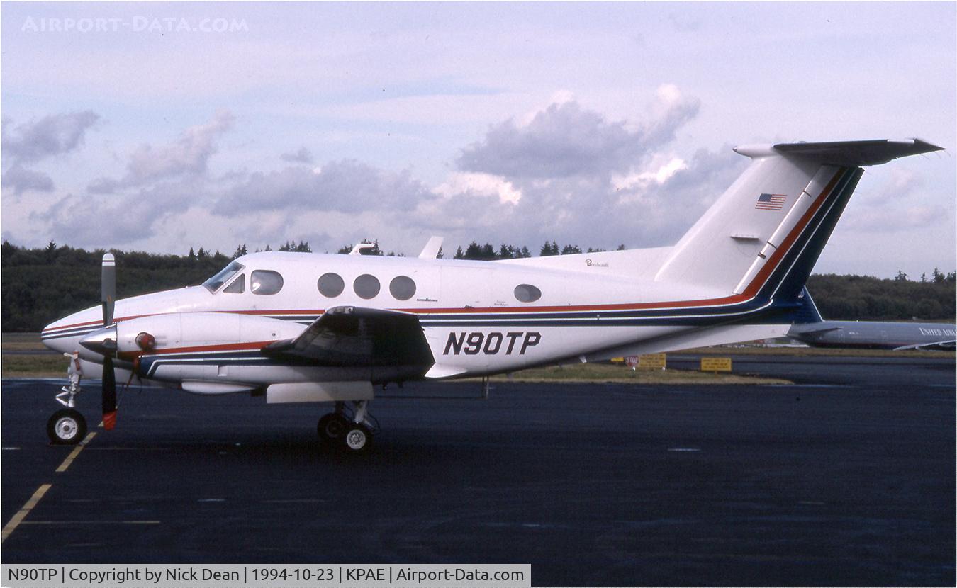 N90TP, 1980 Beech F90 King Air C/N LA-66, KPAE