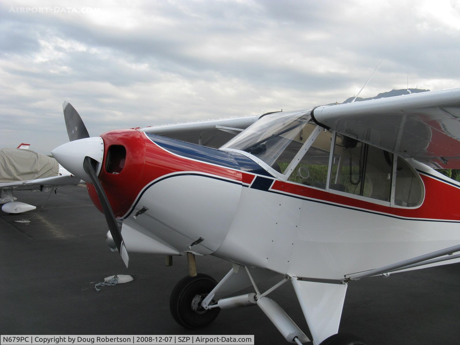 N679PC, 2006 Piper PA-18 Super Cub Replica C/N 01, 2006 Machin SMITH'S SUPER CUB, c/n:01, Micro vortex generators
