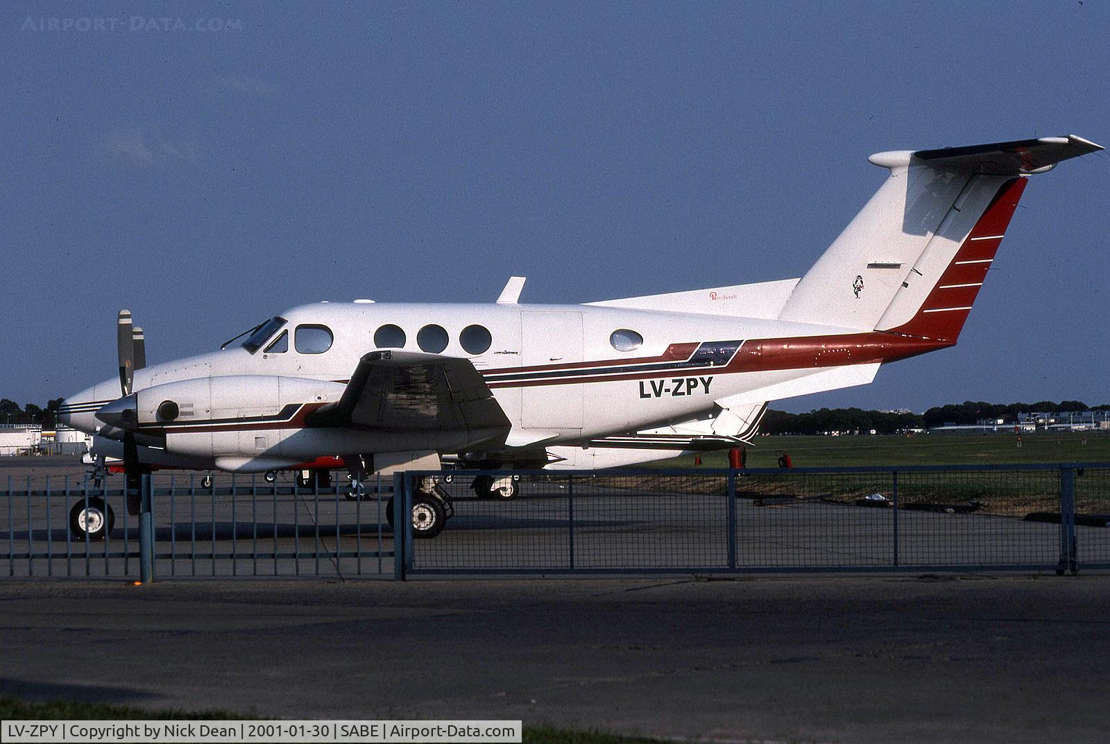 LV-ZPY, 1980 Beech F90 King Air King Air C/N LA-89, SABE