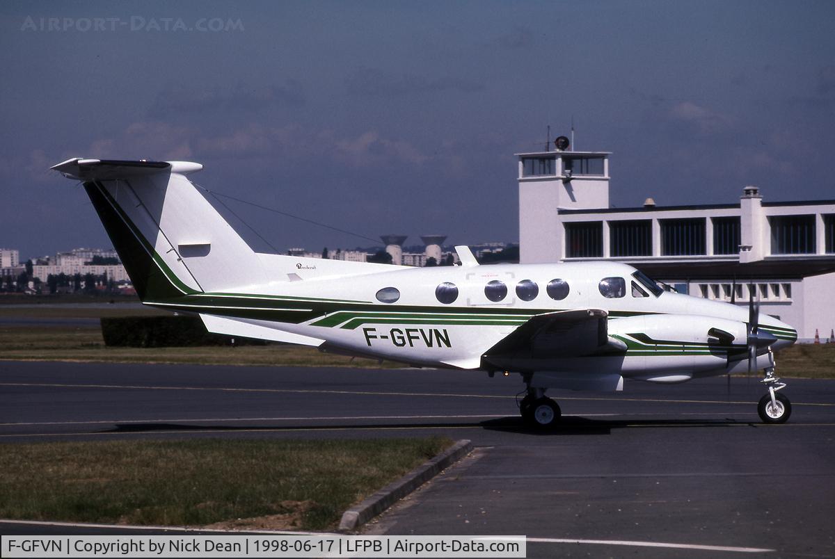 F-GFVN, 1981 Beech F90 King Air C/N LA-166, LFPB