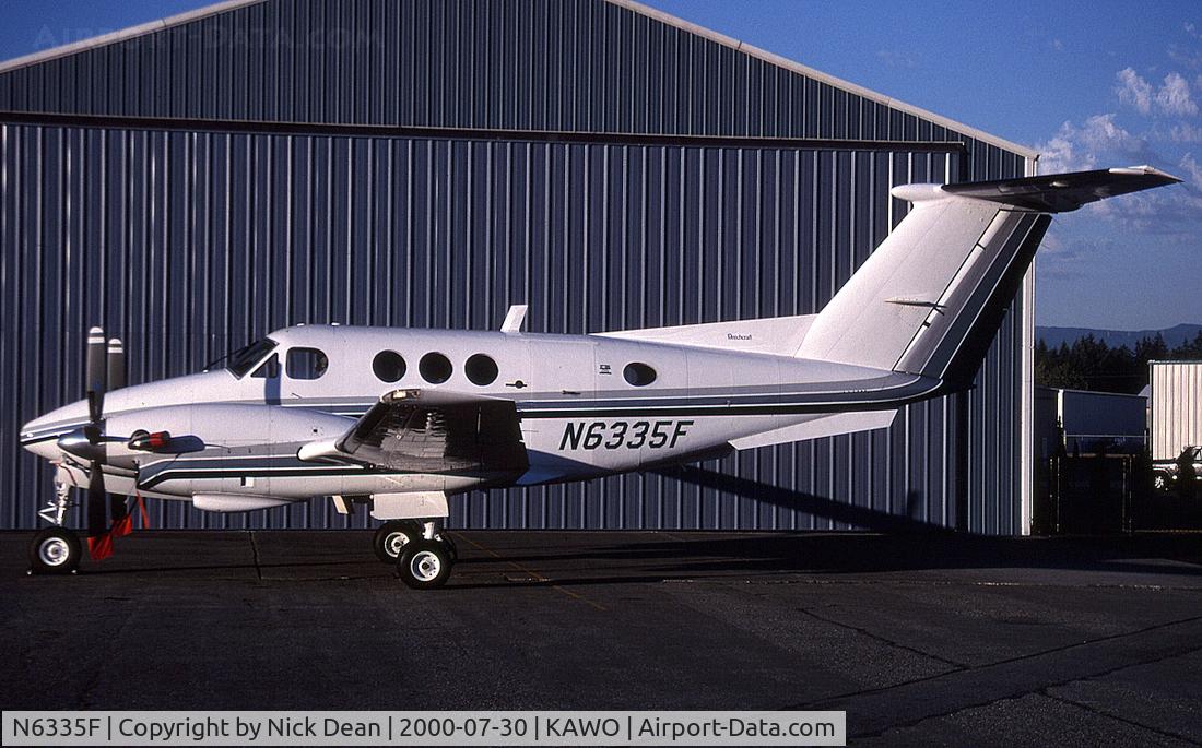 N6335F, 1982 Beech F90 King Air C/N LA-190, KAWO