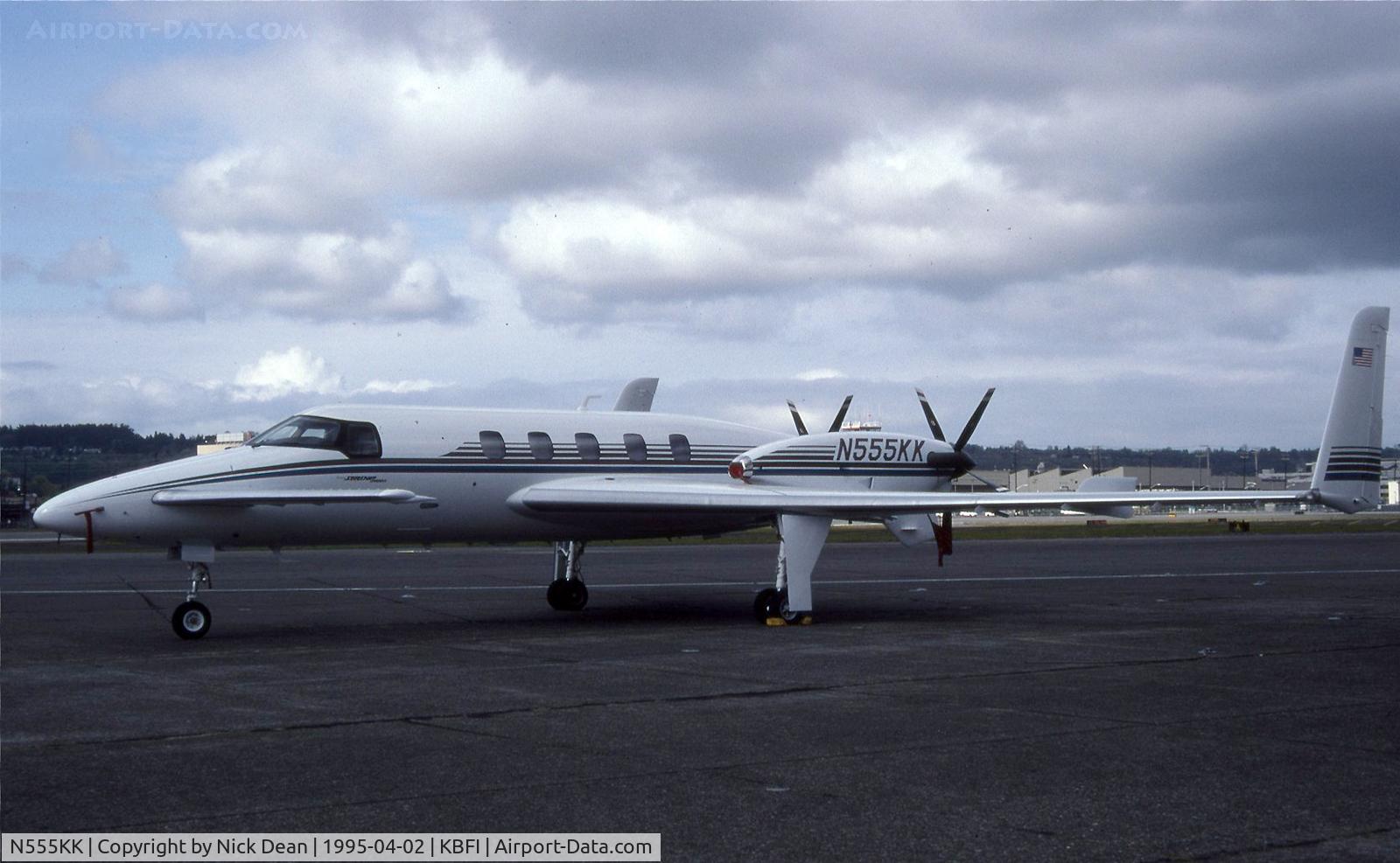 N555KK, 1993 Beech 2000A Starship 1 C/N NC-36, KBFI