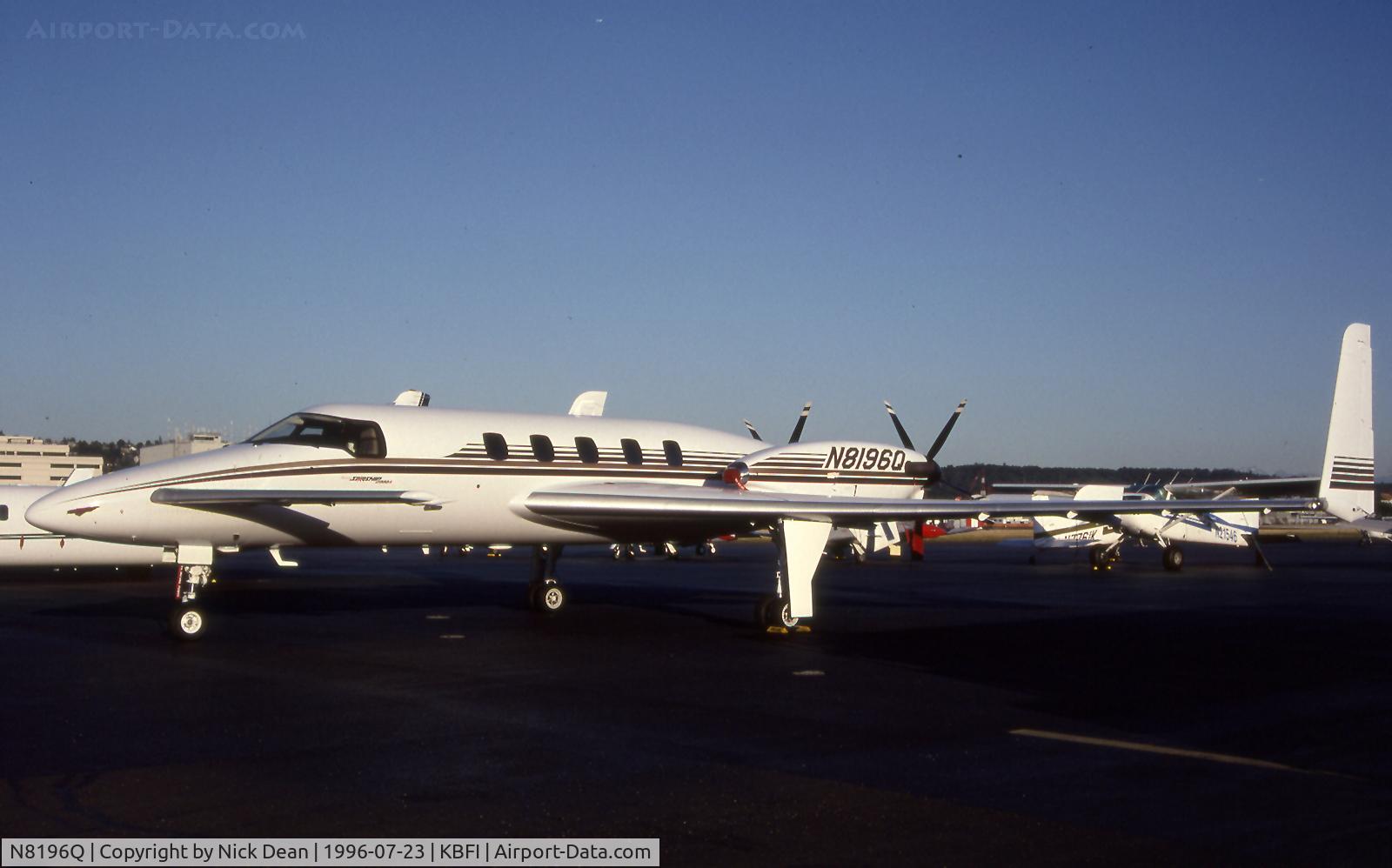N8196Q, 1970 Cessna 414 Chancellor C/N 4140096, KBFI Starship C/N NC-48 N8196Q not as posted a C414 by the auto default