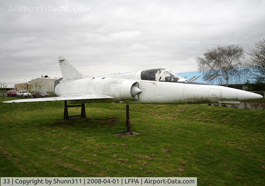 33, Dassault Mirage 5F C/N 33, Mirage V preserved in this airfield...