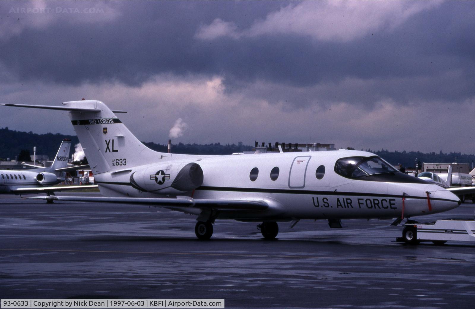 93-0633, 1993 Raytheon T-1A Jayhawk C/N TT-90, KBFI