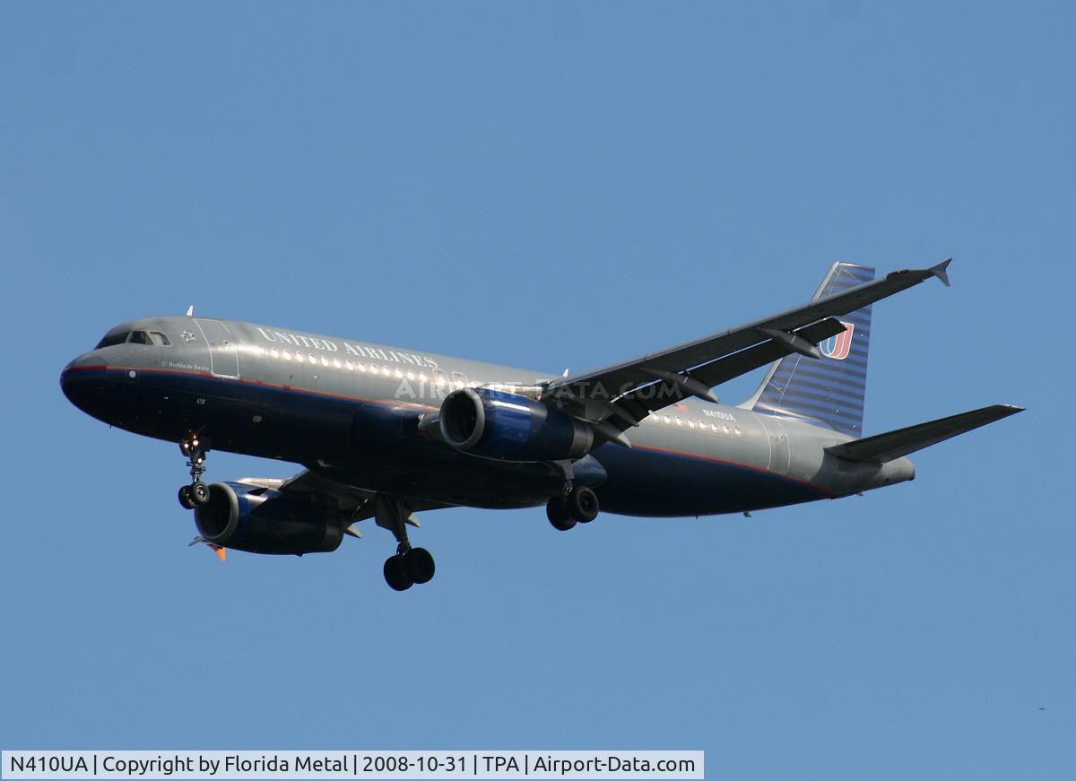 N410UA, 1994 Airbus A320-232 C/N 463, United A320