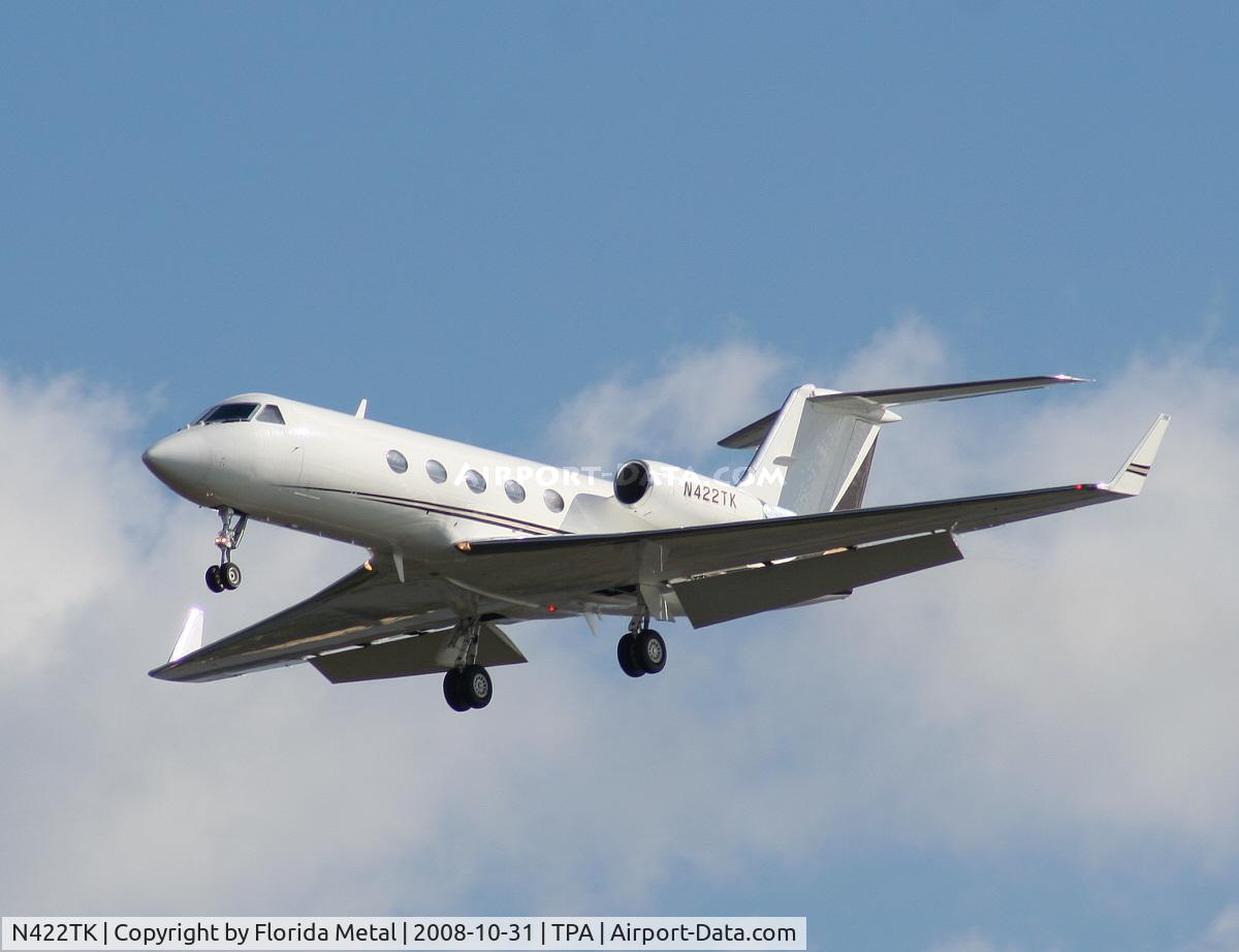 N422TK, 2000 Gulfstream Aerospace G-1159A Gulfstream III Gulfstream III C/N 395, Gulfstream III