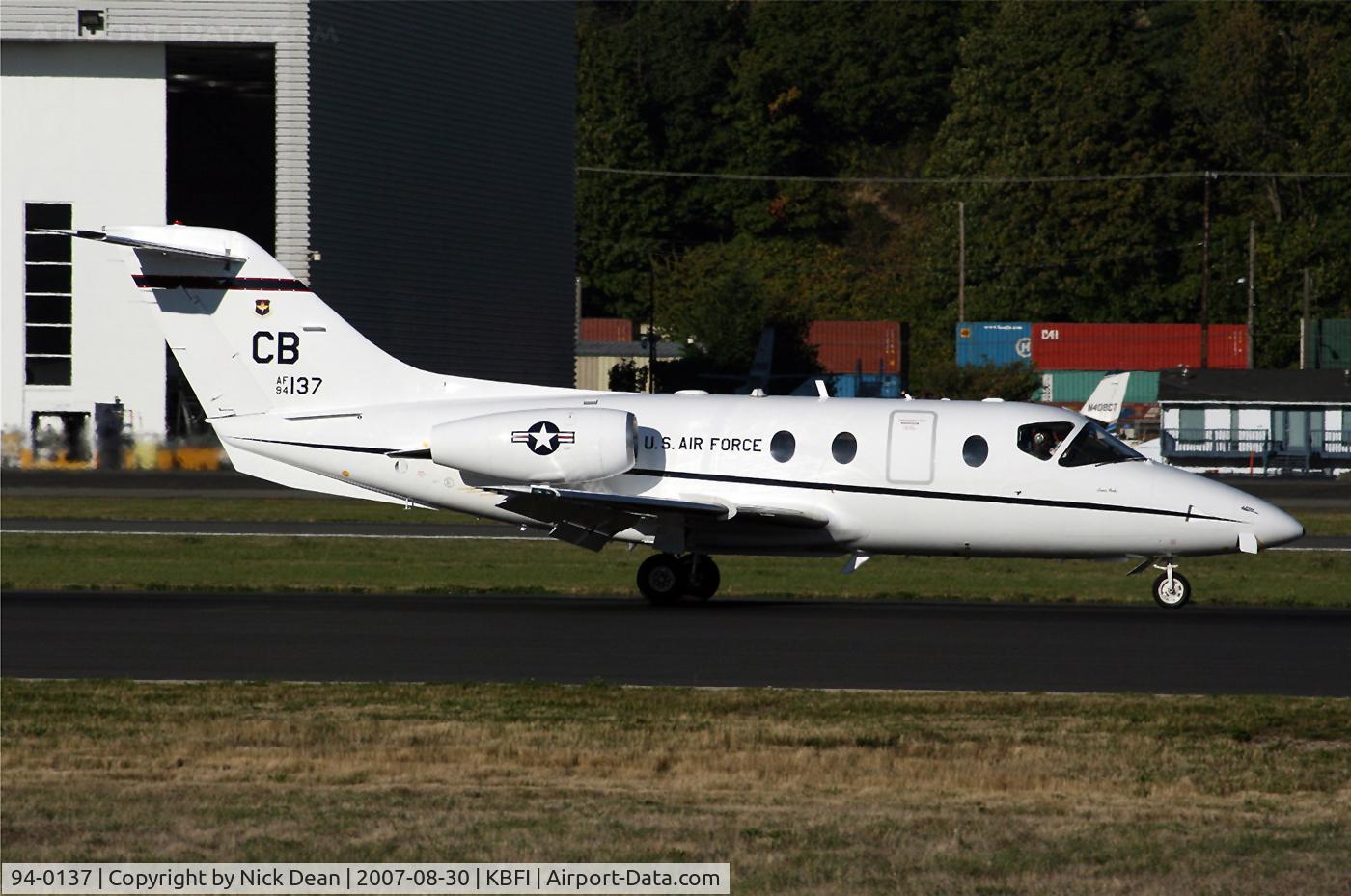 94-0137, 1994 Raytheon T-1A Jayhawk C/N TT-137, KBFI