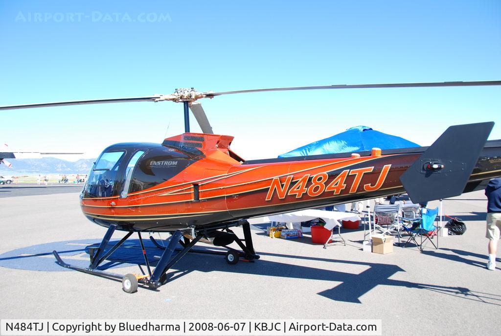N484TJ, 2006 Enstrom 480B C/N 5097, Parked on display.