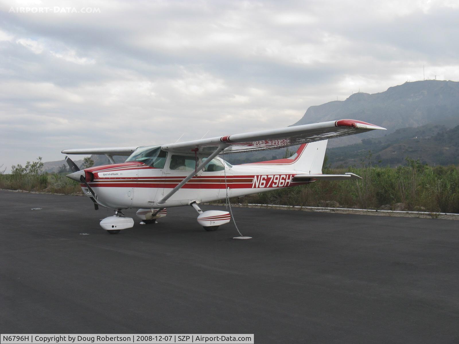 N6796H, 1975 Cessna 172M C/N 17265584, 1975 Cessna 172M SKYHAWK II, Lycoming O-320-E2D 150 Hp