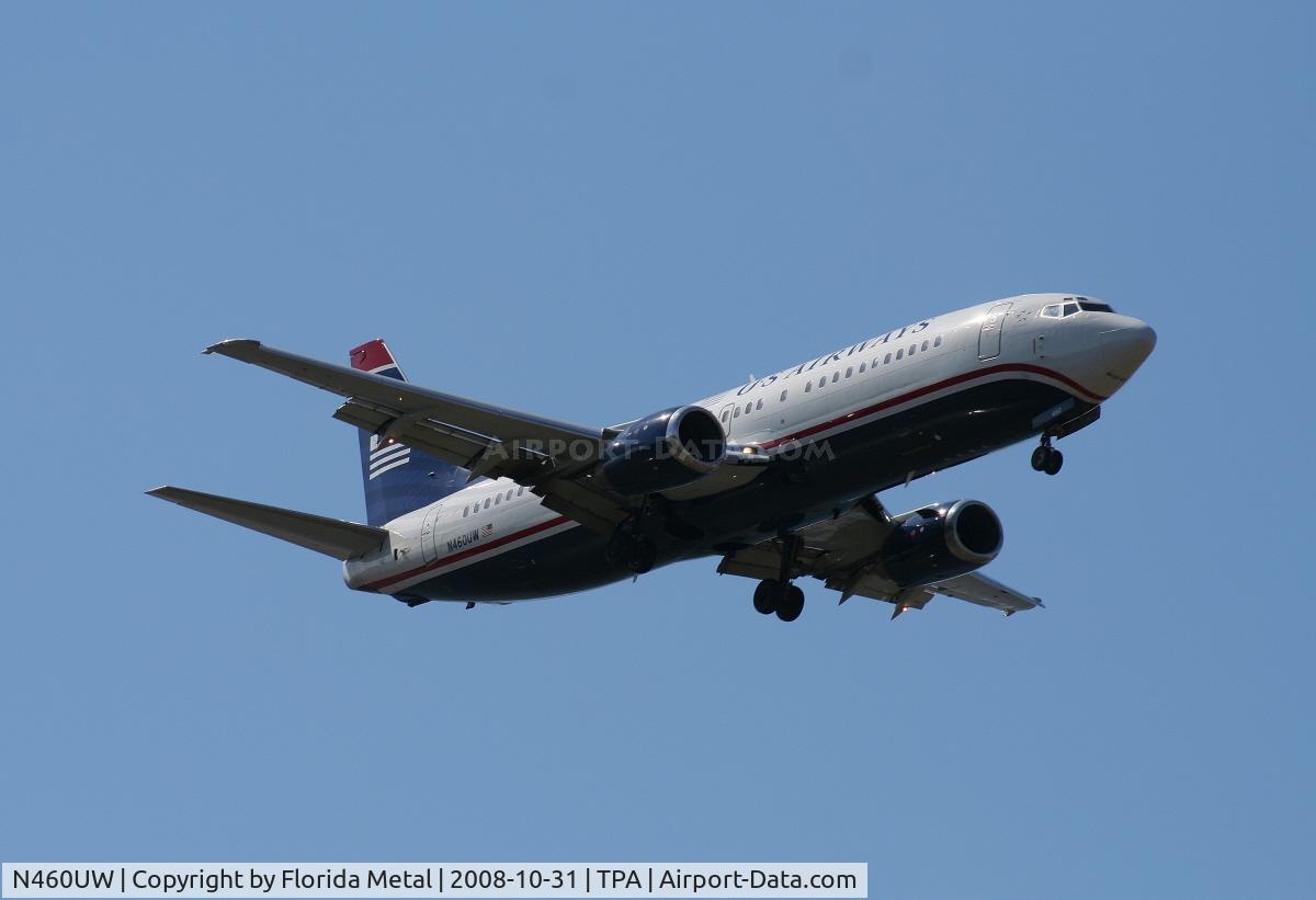 N460UW, 1991 Boeing 737-4B7 C/N 25024, US Airways 737-400