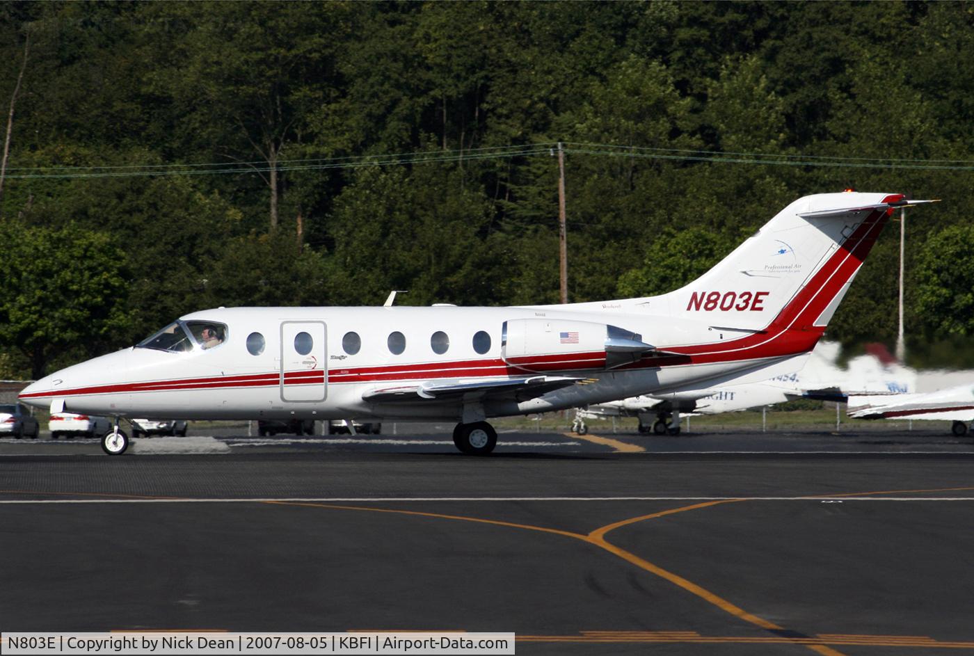 N803E, 1986 Beech 400 Beechjet C/N RJ-16, KBFI
