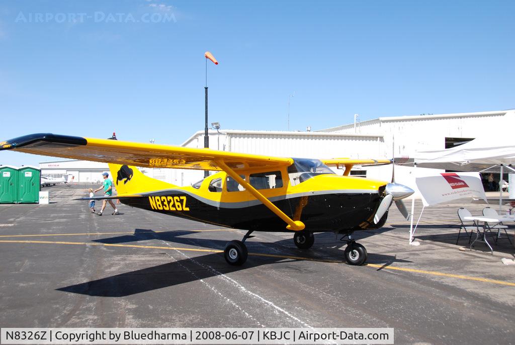 N8326Z, 1963 Cessna 210-5A(205A) C/N 205-0326, Parked on display.