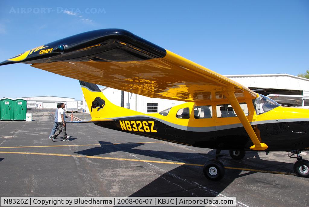 N8326Z, 1963 Cessna 210-5A(205A) C/N 205-0326, Parked on display.