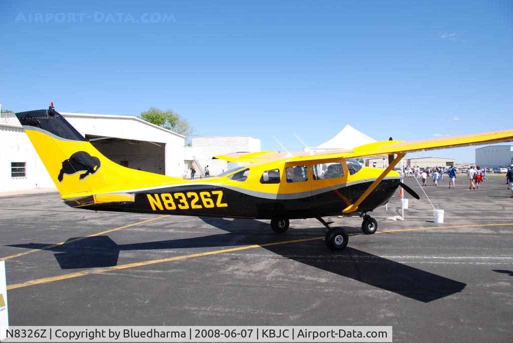 N8326Z, 1963 Cessna 210-5A(205A) C/N 205-0326, Parked on display.