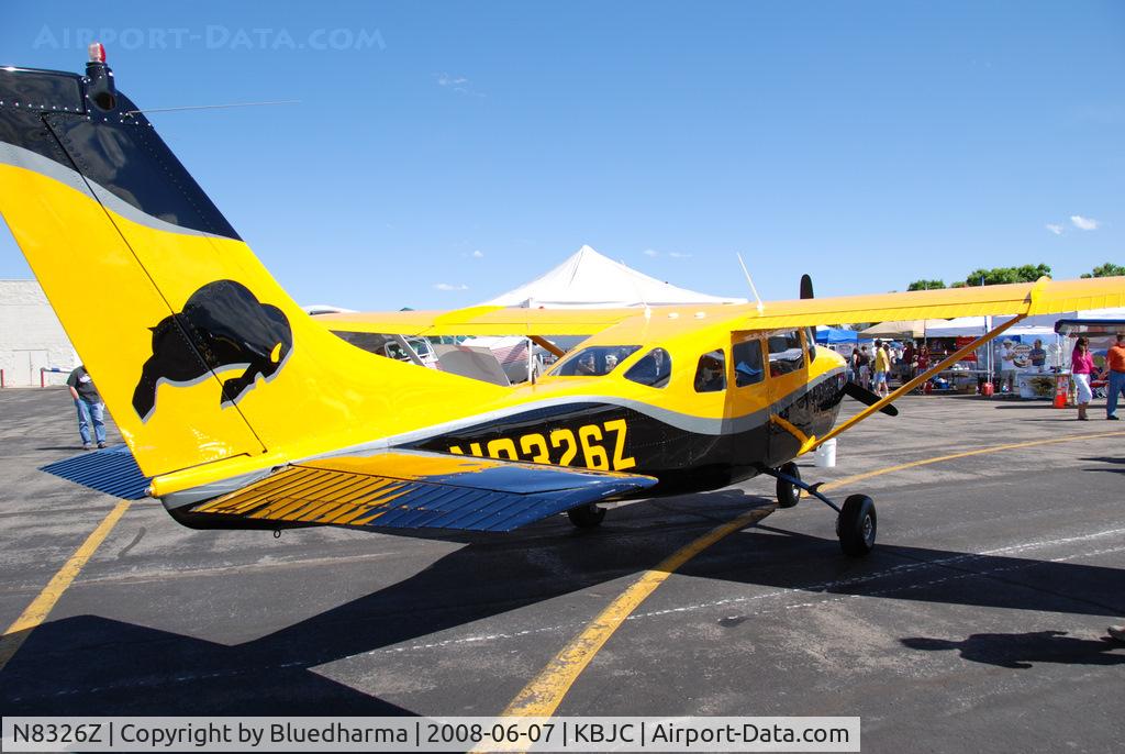 N8326Z, 1963 Cessna 210-5A(205A) C/N 205-0326, Parked on display.