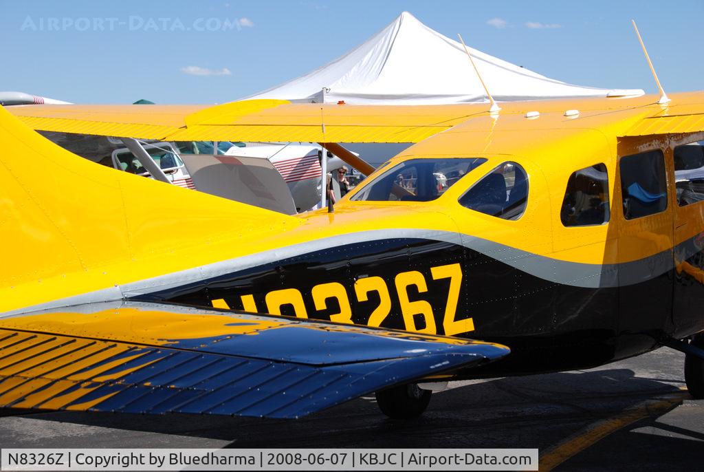 N8326Z, 1963 Cessna 210-5A(205A) C/N 205-0326, Parked on display.