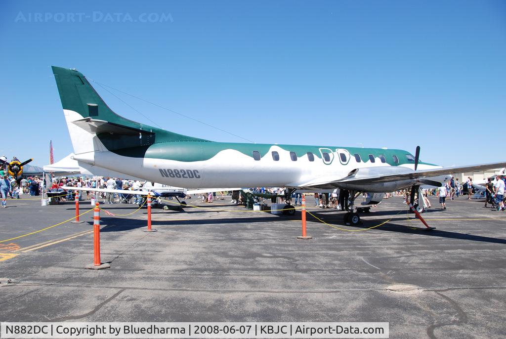 N882DC, Fairchild SA-227DC Metro 23 C/N DC-882B, Parked on display.