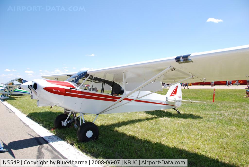 N554P, Denney Kitfox Model 3 C/N 834, Parked on display.