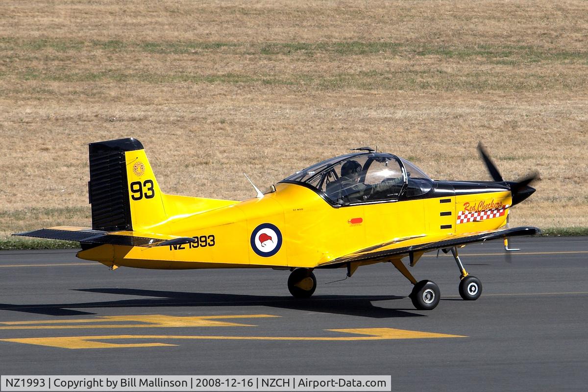 NZ1993, 1999 Pacific Aerospace CT/4E Airtrainer C/N 208, Unusual visitor