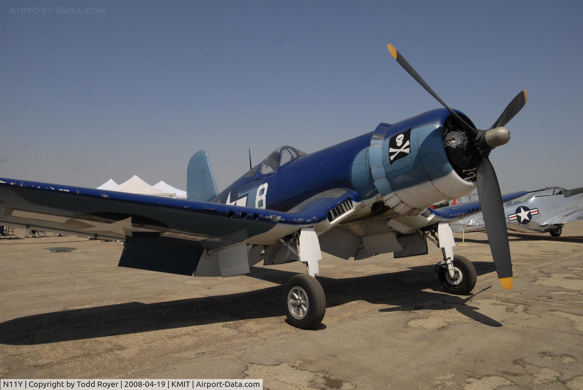 N11Y, Goodyear FG-1D Corsair C/N Not found (67087/N11Y), CORSAIR AT SHAFTER AIRPORT