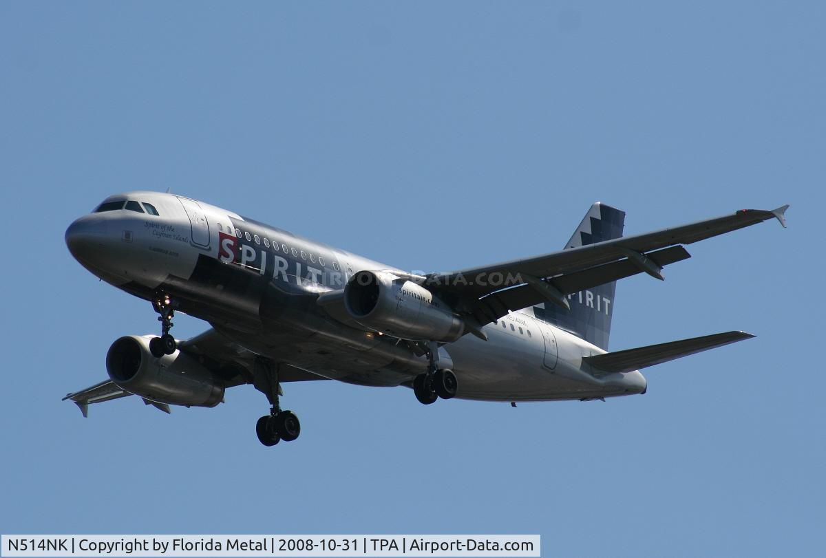 N514NK, 2006 Airbus A319-132 C/N 2679, Spirit A319
