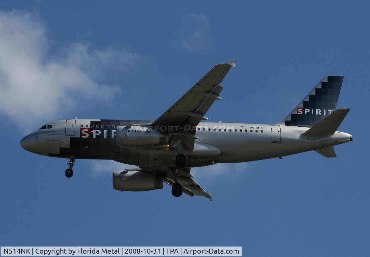 N514NK, 2006 Airbus A319-132 C/N 2679, Spirit A319