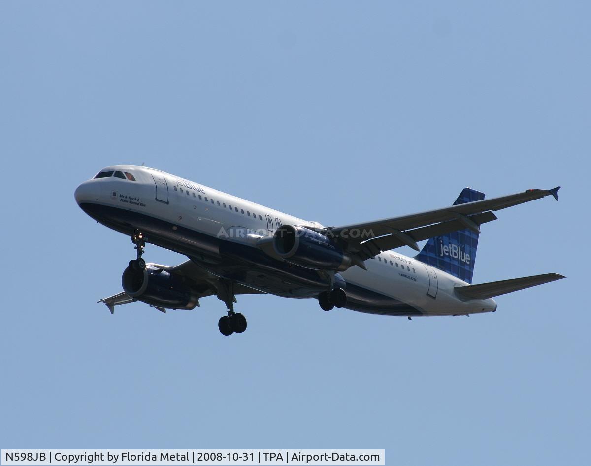 N598JB, 2004 Airbus A320-232 C/N 2314, Jet Blue A320